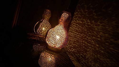 THE ENIGMA Handmade Gourd Lamp Light Nightstand Home Modern Apartment Bedroom Decoration Ideas
