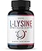 L-Lysine, High Potency Designed for Immune Support and Maintenance of Healthy Arginine Levels, Helps Aid Cold Sores, and Skin Care; Non-GMO; 60 Capsules for Men & Women