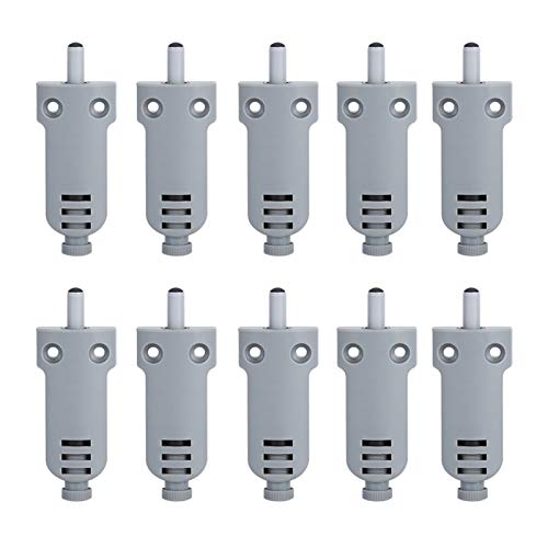 Dioche Soft Close Damper, 10Pcs Soft Close Drawer Adapter, Cabinet Door Buffer Heavy Duty Adjustable Damping Bumper Reinforced Silencer Mute for Home Wardrobe Doors and Kitchen Cupboard Doors