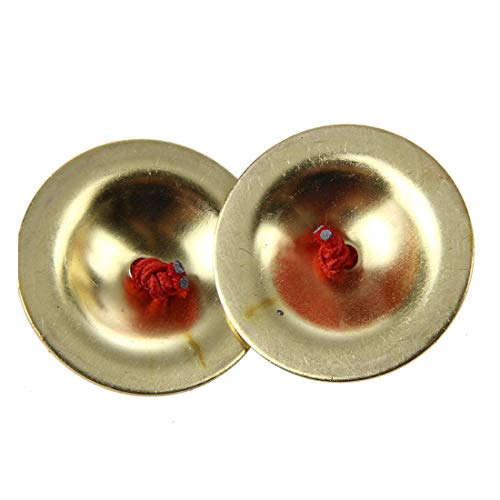 Algol - Belly Dancing Gold Finger Cymbals Musical Instrument