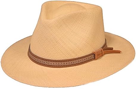 Austral Hats Handwoven Toquilla Straw Panama Hats (Small, AUS-1612)
