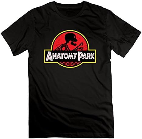 Abbas Men Animated Television Series Anatomy Park Rick And Morty Logo T-shirt S Black