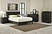 South Shore Fynn Platform Bed, Full, Gray Oak