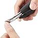 Mevolic Toenail Nipper For Thick Or Ingrown Nails, Stainless Steel Precision Non-Slip Handle & Professional Toenail Nippers Trimmer (Short)