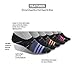 adidas Women's Superlite Super No Show Socks (6-Pair) -2020, Black-Onix Space Dye/Chalk Purple/Chalk Coral/Pink, Medium