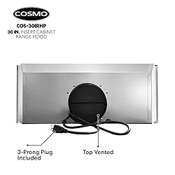 COSMO COS-30IRHP 30 in. Insert Range Hood with Push