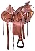 AceRugs Size 14″ 15″ 16″ 17″ 18″ Wade Tree A Fork Premium Western Leather Roping Ranch Work Horse Saddle TACK Headstall Breastplate (Hard Seat, 16)thumb 3