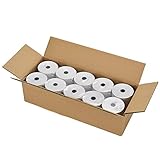 Freccia Rossa Market, Point of Sale Thermal Paper, 3 1/8" X 230', 10 Rolls.