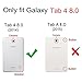 Fintie Slim Shell Case for Samsung Galaxy Tab 4 8.0 (8-Inch) Case - Ultra Lightweight Protective Stand Cover with Auto Sleep/Wake Feature, Love Tree