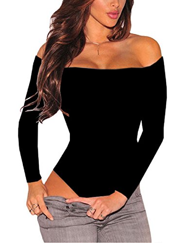 SEBOWEL-Body-da-Donna-Manica-Lunga-Manica-Corta-Sexy-Elegante-Bodysuit-Top-per-Donne