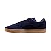 Puma Unisex-Adult Suede Emboss-U, Peacoat/Gum, 10 D US
