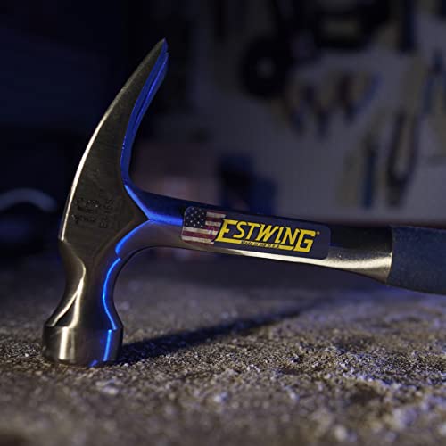 ESTWING Hammer 16 oz Straight Rip Claw with Smooth Face & Shock