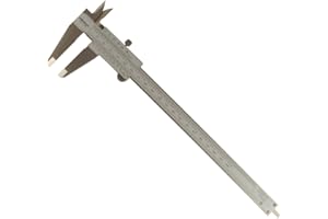 Mitutoyo 530-118 Vernier Calipers, Stainless Steel, for Inside, Outside, Depth and Step Measurements, Metric, 0"/0mm-200mm Ra