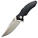 Eafengrow EF339 Folding Knife D2 Blade and G10 Handle with Clip Folding Camping Knives Outdoor Pocket Knives (black)