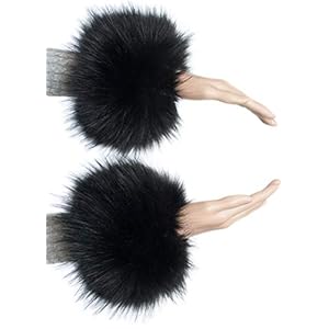 Chic Vibe Bontmanchetten, armband, polswarmers, kunstbont, armwarmers, beenwarmers