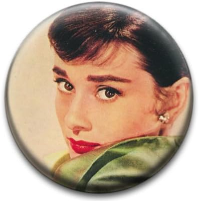 Audrey Hepburn Badge