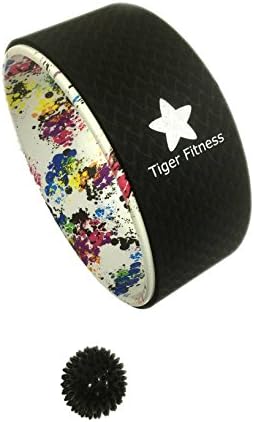 Tiger Fitness camouflage Yoga Wheel Basic 12.5" - Perfect Backbends and Poses - Stretch Your Back, Chest and Spine