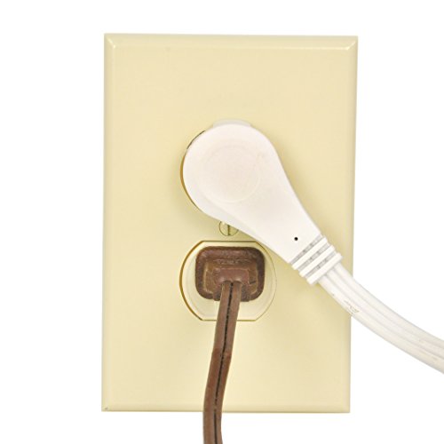 BindMaster 8 Feet Extension Cord / Wire, 3 Prong Grounded, 3 outlets