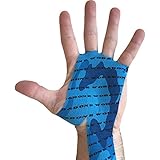 WOD&DONE Custom Hand Protection Athletic Grips for Pullups, Functional Fitness, Gymnastics (BlueCamo, 20)