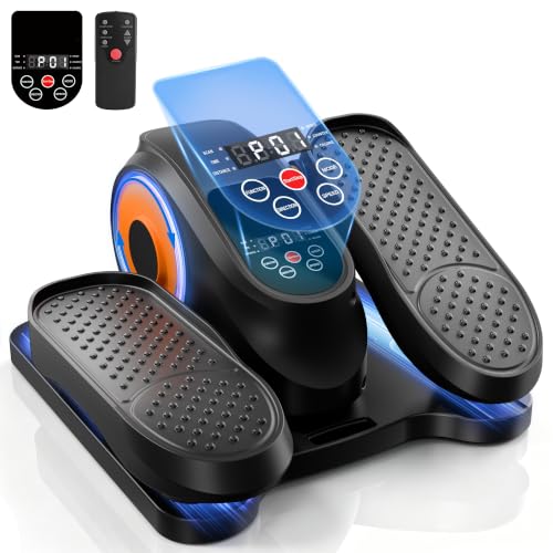POWERFUEL Under Desk Elliptical Machine, Low Impact Seated Pedal Exerciser at Amazon