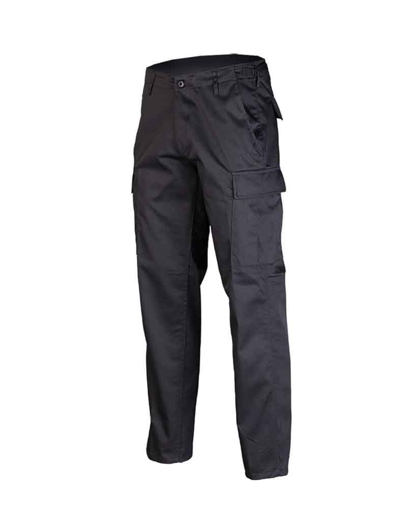 Mil-Tec Men's US BDU Ranger Trousers Black Size M