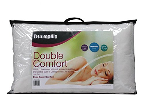Dunlopillo Pillow Double Comfort Luxury Latex Filling