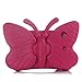 Ipad 2 3 4 Case,ER CHEN Kids Light Weight Cute Butterfly Design Shock Proof EVA Foam Series Case for Ipad 2/3/4(Rose)