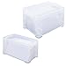 Advantus 40305 Super Stacker Storage Boxes, Hold 500 4 x 6 Cards, Plastic, Clear
