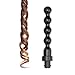 NuMe Lustrum 5 in 1 Tourmaline Ceramic Curling Wand Set with Interchangeable Barrels, Digital Display, Automatic Shutoff Feature. Heat Up to 410°F