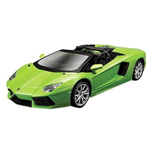 Maisto Assembly Line Lamborghini Aventador Roadster Die Cast Model Kit (1:24 Scale)