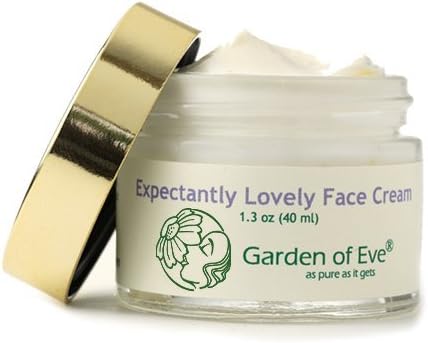 Garden of Eve Expectantly Lovely Face Cream (Pregnancy safe) (Normal/ Sensitive)(Certified Organic Ingredients Fragrance-Free (No synthetic ingredients, No synthetic preservatives)-1.3 oz