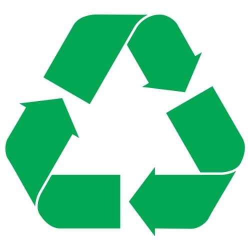 Recycle Logo Sticker Decal Notebook Car Laptop 3