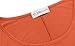 JollieLovin 3/4 Sleeve Shirts for Women Swing Plus Size Tunic Tops Long Sleeve Tee Shirts Loose Fit Fall Tops Lightweight Sweaters Ladies Winter Clothes Brick Red 2X