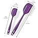 4 Silicone Spatula kit, Purple