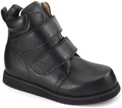 Apis Mt. Emey 503 Men's Therapeutic Triple Depth Boots: Black 12 XX-Wide (6E) Velcro