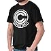 Nerdy Anime Goku Corporation Super Ninja T Shirt Tee Black