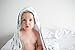 Muslin Hooded Bath Towel for Baby or Toddler with Terry Cloth Interior 33 inches