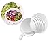 Mecooa Make Your Fresh Salad in 60 Seconds, Salad Strainer and Cutter Bowl Multi-function,Salad Recipes Cook E-books Included