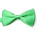 TopTie Mens Formal Tuxedo Solid Color Satin Bow Tie Classic Pre-Tied Bow Tie