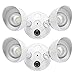 Onforu 2 Pack 30W Dusk to Dawn LED Security Lights, 3000lm Outdoor 2 Head Flood Lights, IP65 Waterproof Exterior Floodlights with Photocell 5000K Daylight White for Entryways,Garage, Patio primary