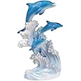 George S. Chen Imports SS-G-90085 Marine Life Three Dolphin Design Figurine Statue Decoration Collection