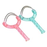 Lookatool New Handheld Facial Hair Removal Beauty Safety Spring Epilator Tools (random)