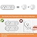 SUPERNIGHT WiFi Smart Socket Outlet with Dusk to Dawn sensor Light, Works With Alexa & Google Home, Wi-Fi Enabled, App and Voice Control Anywhere and Anytime,No Hub Required, Easy Configuration 1 PACK