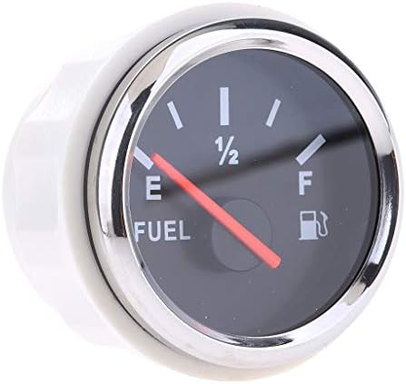 ユニバーサル ボートカート 燃料レベルゲージ Ledディスプレイ 高精度 燃料計 車 船 マリン ブラック1