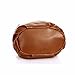 OVERMAL Women Leather Messenger Hobo Bags Handbag Shoulder Bag Tote Purse (Brown)
