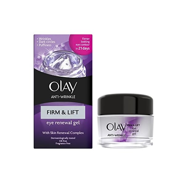 Olay Anti-Wrinkle Firm and Lift Anti-Ageing Eye Renewal Gel, 15 ml