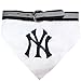 Pets First MLB Bandana - New York Yankees Dog Bandana with Reflective & Adjustable Dog Collar, Large