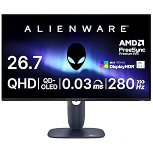 Dell AW2725D 26.7インチ 有機EL Alienware ゲーミングモニター(無輝点3年保証/QHD/QD-OLED 抗反射)