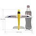 MIMIDOU Glider plane foam throwing airplane styrofoam aircraft model outdoor sports flying toy for kids as gift,by