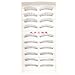 AGPtEK Handmade Natural Fashion Long False Eyelashes For Makeup (10 Pairs)